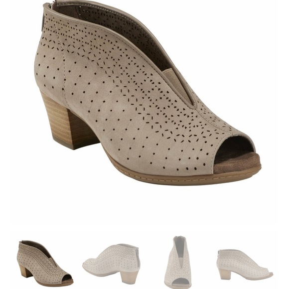 Earth Shoes - EARTH CALGARY QUEBEC LEATHER HEEL SZ 8.5 M 39.5 EU 🌸🐝